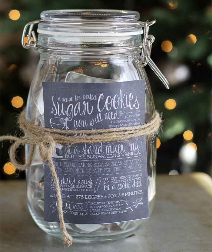 52 idées de cadeaux Mason Jar pour Noël et les fêtes-6