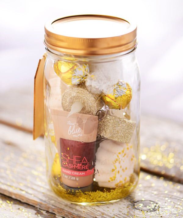 52 idées de cadeaux Mason Jar pour Noël et les fêtes-2