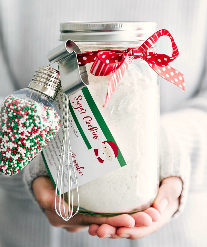 52 idées de cadeaux Mason Jar pour Noël et les fêtes-9