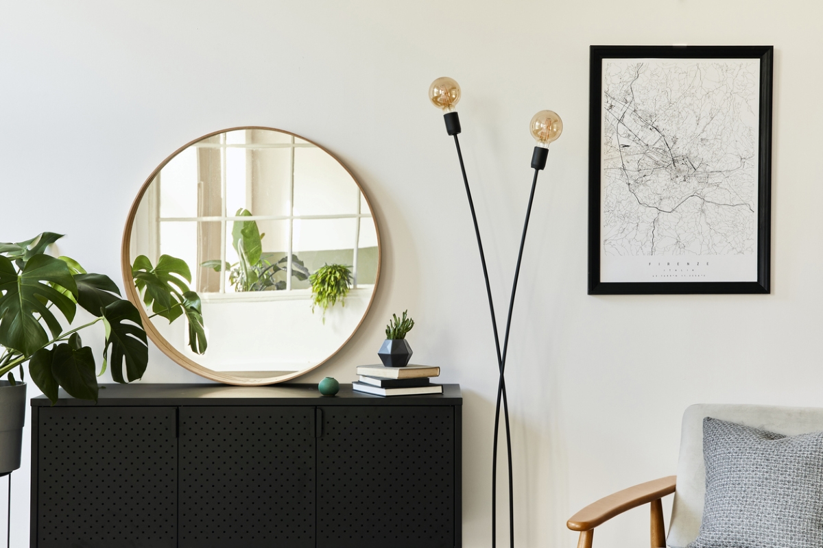 13 façons de transformer votre espace en décorant avec des miroirs-11