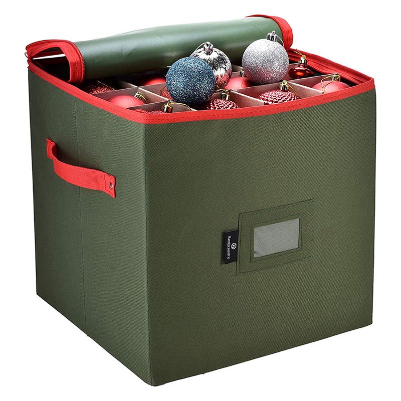 Le meilleur rangement pour ornements pour protéger et organiser vos boules-4