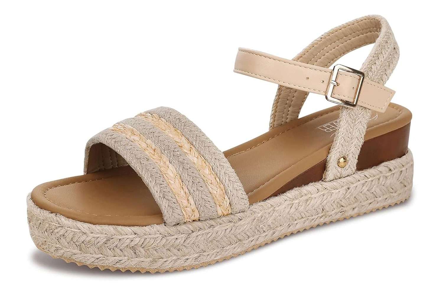 Oubliez les baskets démodées : vous pouvez marcher des kilomètres avec ces sandales compensées espadrilles en solde-5