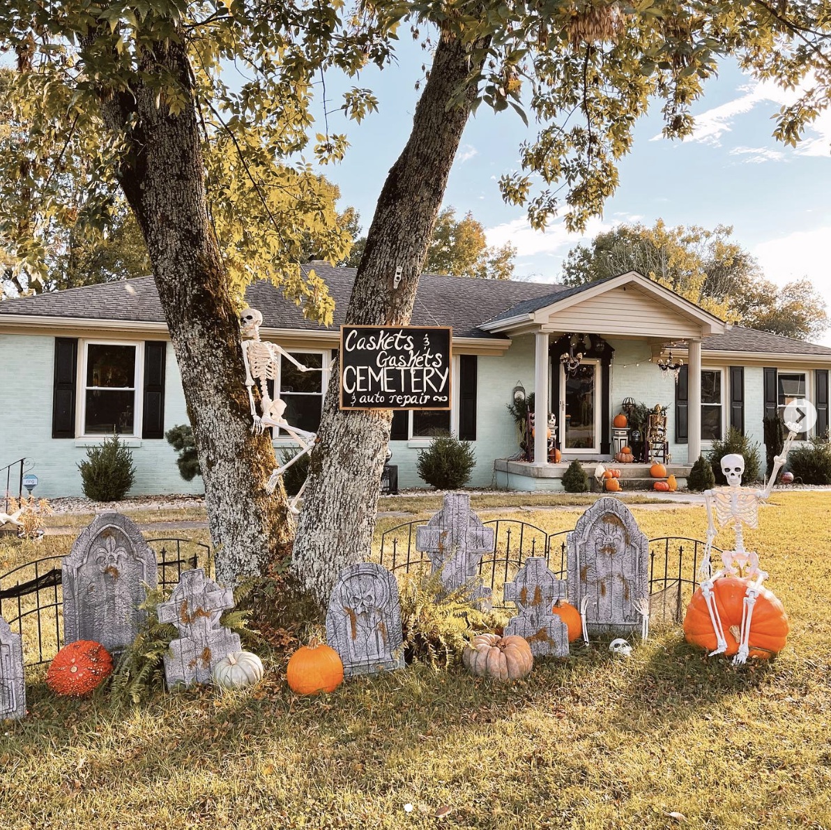 13 idées créatives et effrayantes pour décorer votre jardin d'Halloween-1