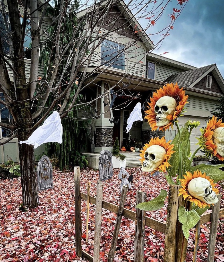 13 idées créatives et effrayantes pour décorer votre jardin d'Halloween-5