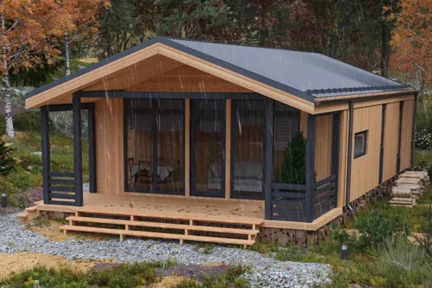 C'est la petite maison la plus chic que nous ayons vue sur Amazon — Découvrez ses deux étages et sa spacieuse terrasse supérieure-3