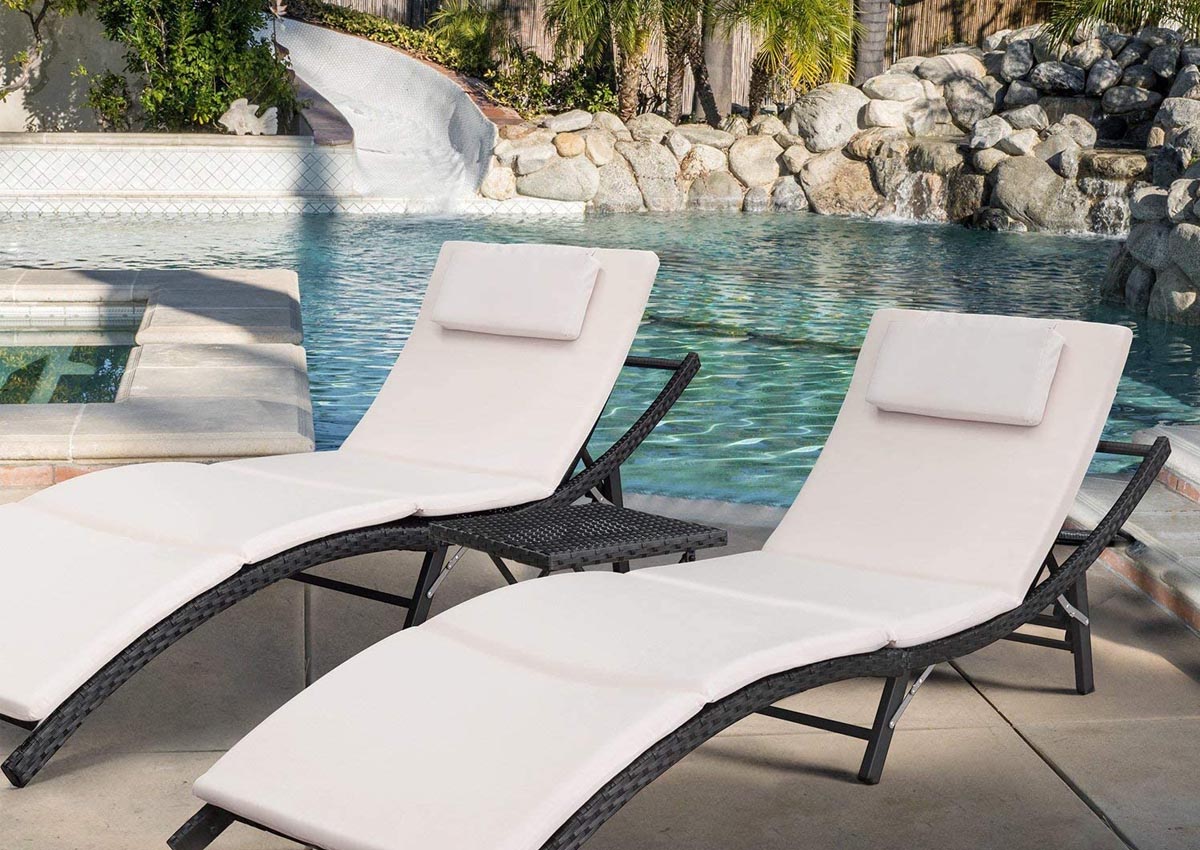 Les meilleures chaises longues pour la terrasse ou la piscine