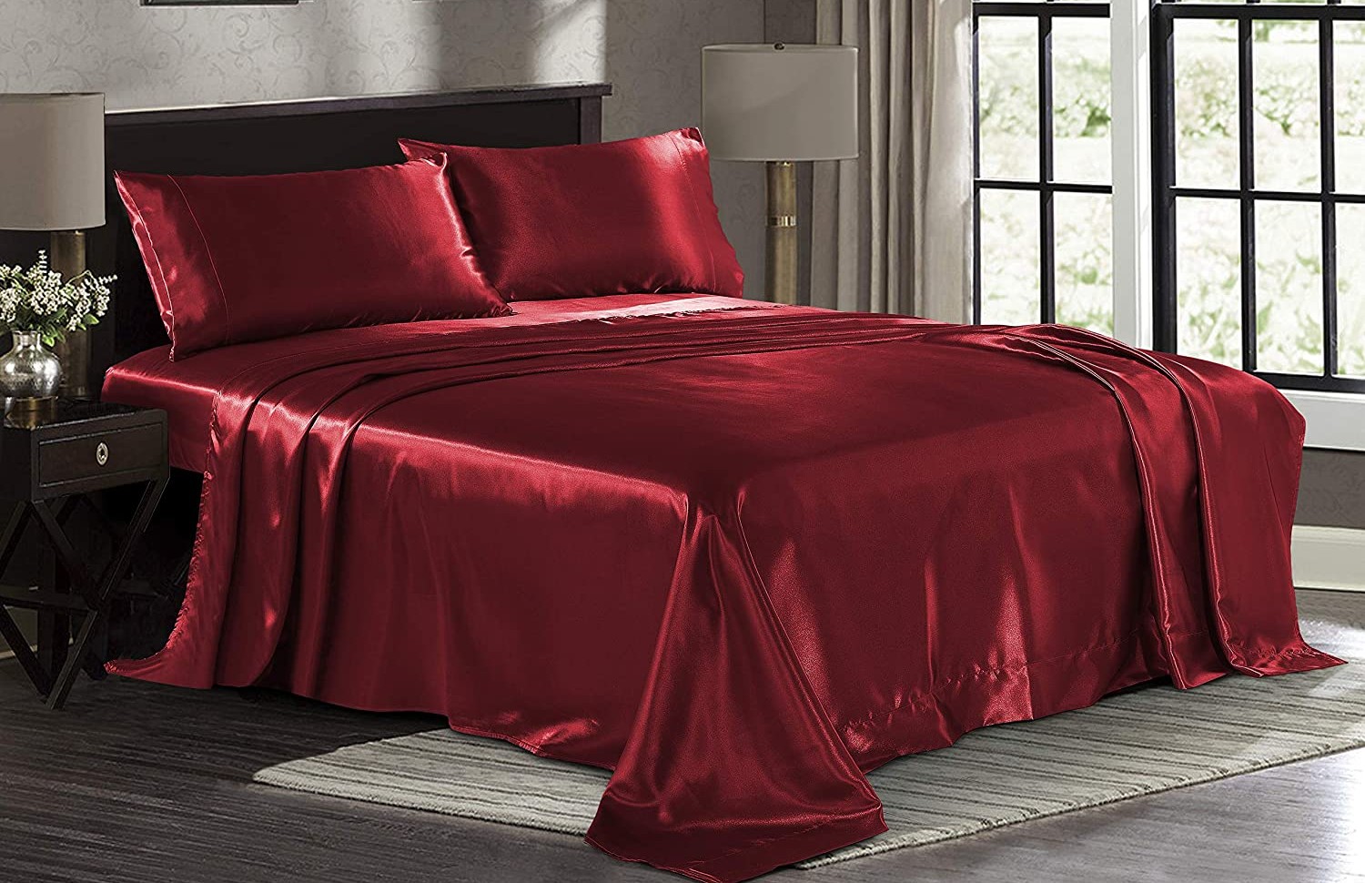 Les meilleurs draps en satin pour la chambre à coucher