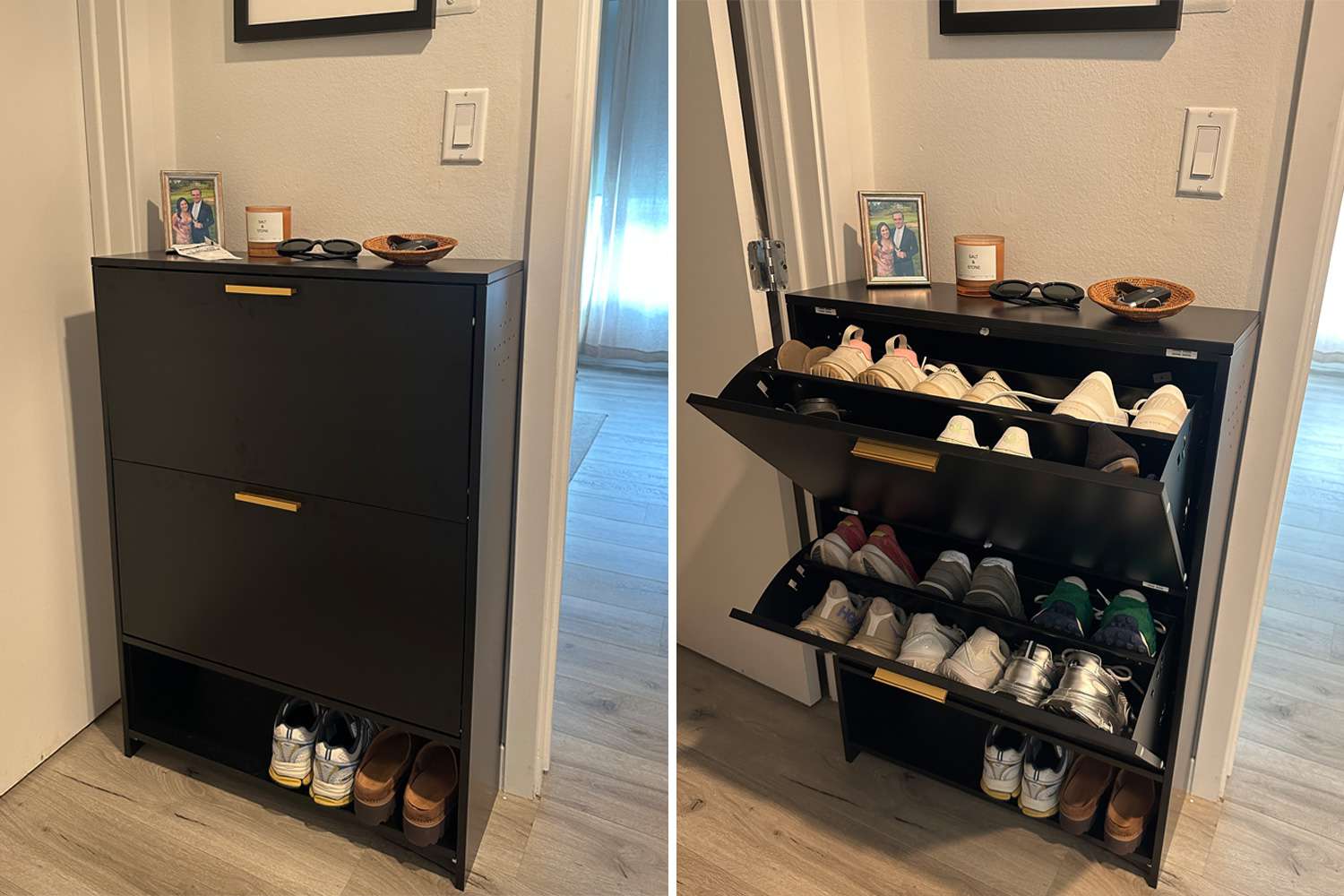 J'ai un petit appartement, mais ce meuble à chaussures astucieux a magnifiquement rangé mon entrée-2