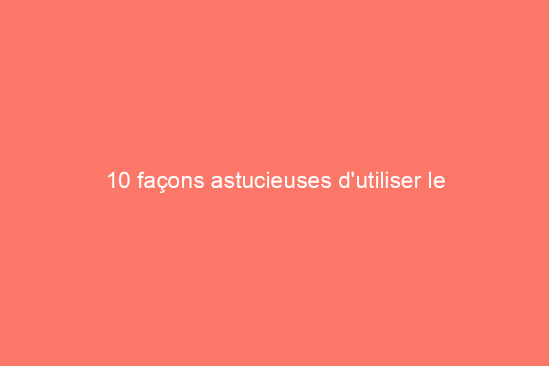 10 façons astucieuses d'utiliser le bicarbonate de soude pour un air intérieur plus frais