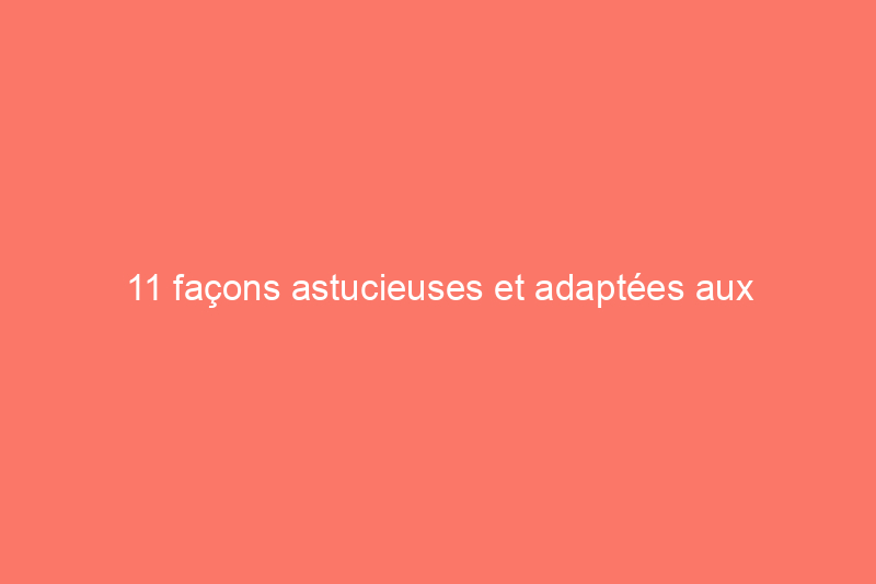 11 façons astucieuses et adaptées aux locataires d'utiliser les Command Hooks