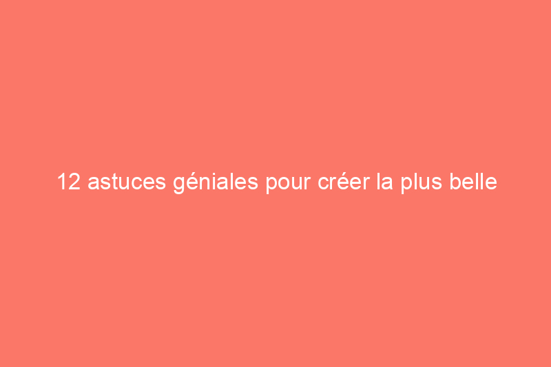 12 astuces géniales pour créer la plus belle citrouille d'Halloween