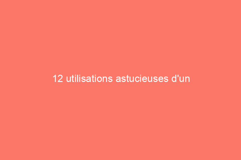 12 utilisations astucieuses d'un sèche-cheveux qui vous épateront