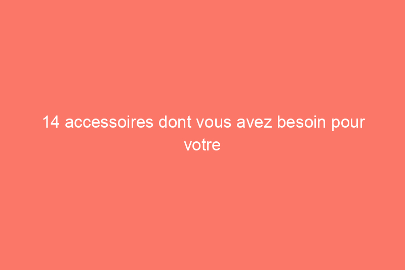 14 accessoires dont vous avez besoin pour votre poêle en fonte