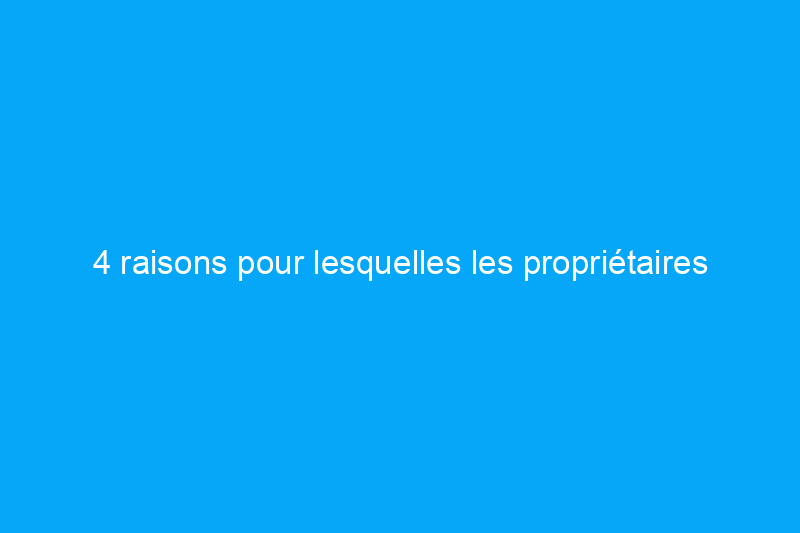 4 raisons pour lesquelles les propriétaires choisissent les toits en tuiles