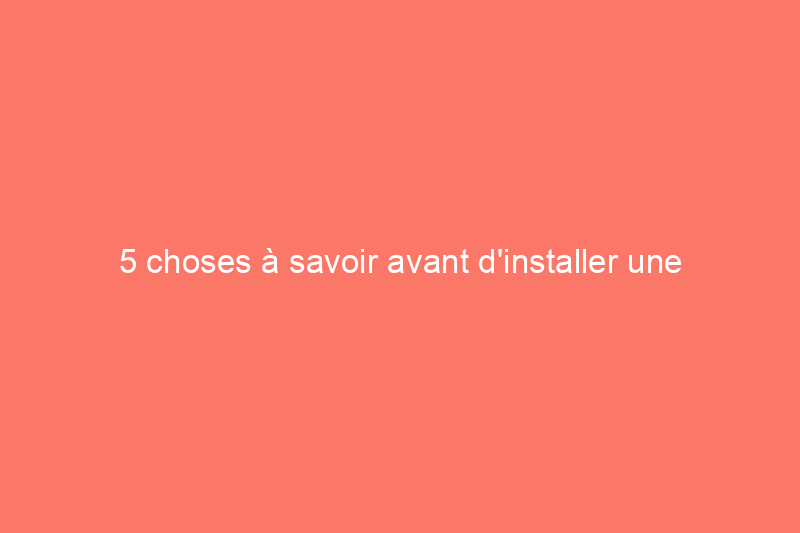 5 choses à savoir avant d'installer une chatière