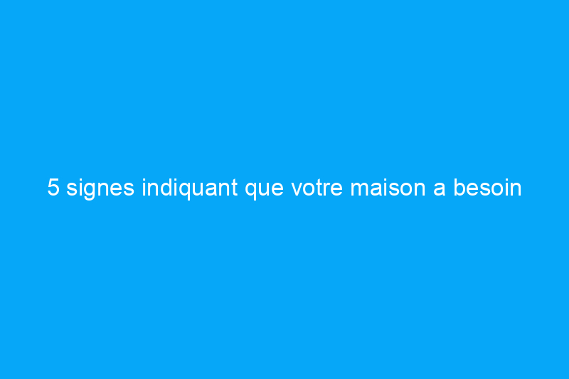 5 signes indiquant que votre maison a besoin d’un déshumidificateur et comment choisir le bon