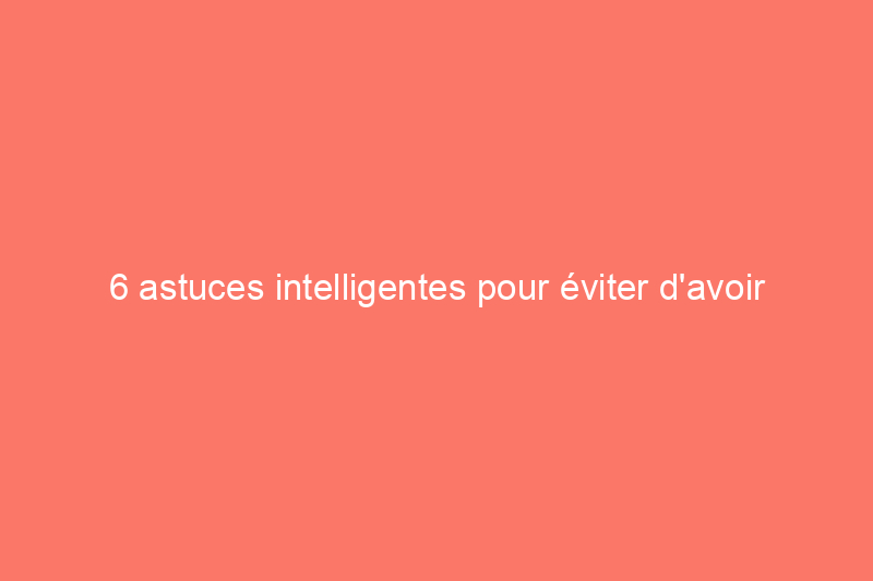 6 astuces intelligentes pour éviter d'avoir une cour détrempée à chaque averse