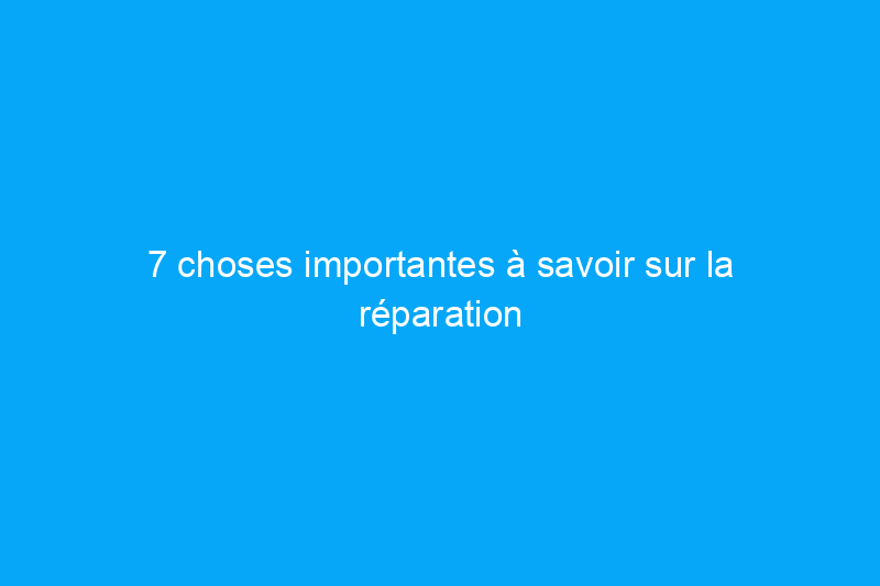 7 choses importantes à savoir sur la réparation des poteaux de clôture