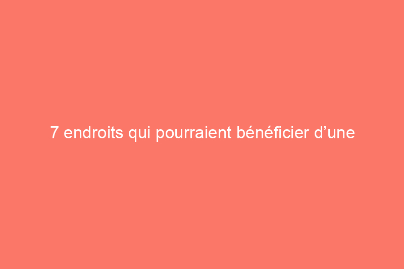 7 endroits qui pourraient bénéficier d’une meilleure isolation – et pourquoi