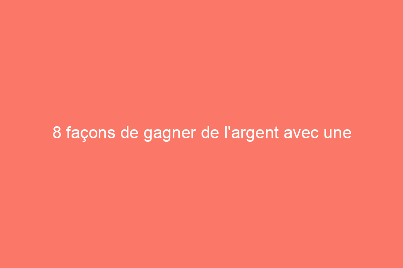 8 façons de gagner de l'argent avec une imprimante 3D