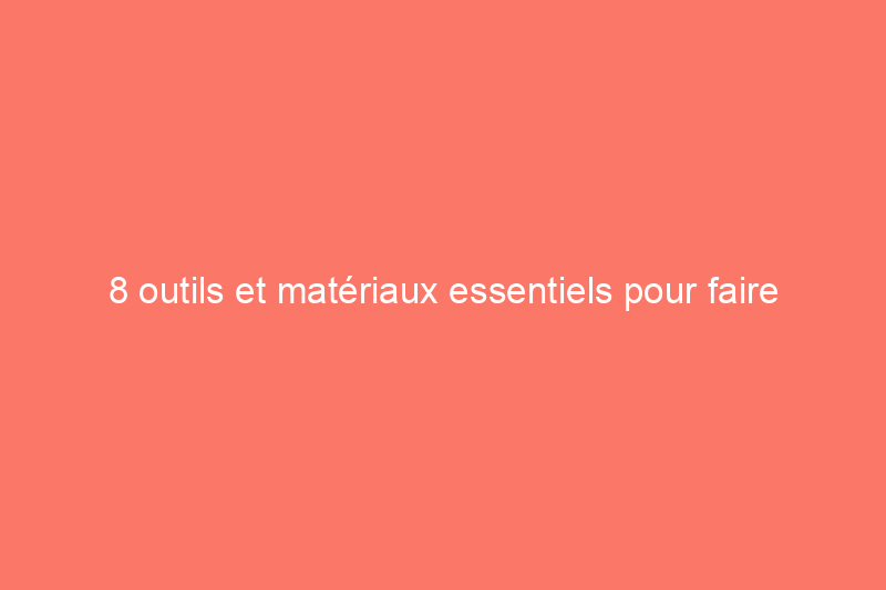 8 outils et matériaux essentiels pour faire germer des graines en intérieur