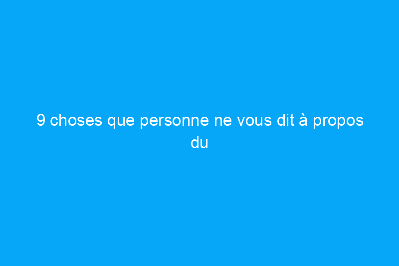 9 choses que personne ne vous dit à propos du déménagement en banlieue