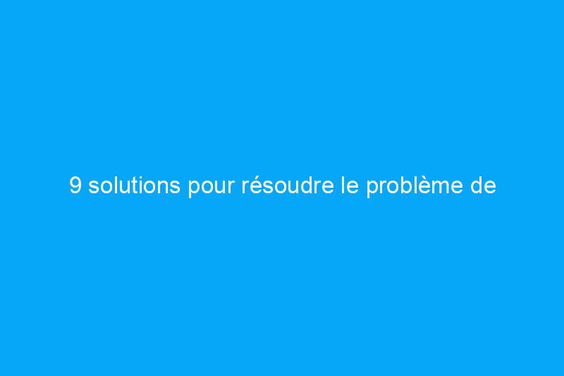 9 solutions pour résoudre le problème de démarrage de votre tondeuse à gazon