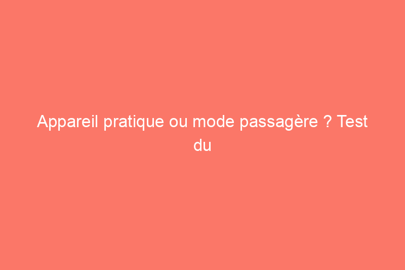 Appareil pratique ou mode passagère ? Test du four grille-pain à friteuse à air de Cuisinart