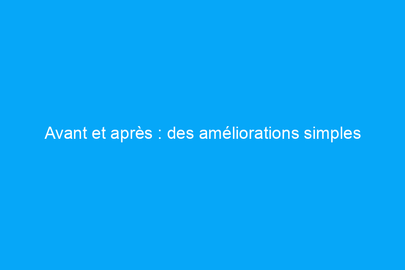 Avant et après : des améliorations simples réveillent 5 hangars fatigués