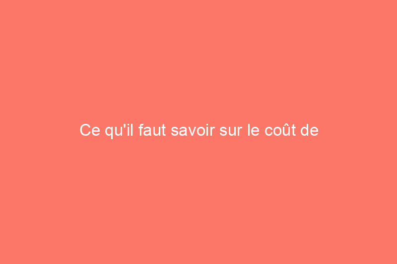 Ce qu'il faut savoir sur le coût de construction d'un garage en 2024