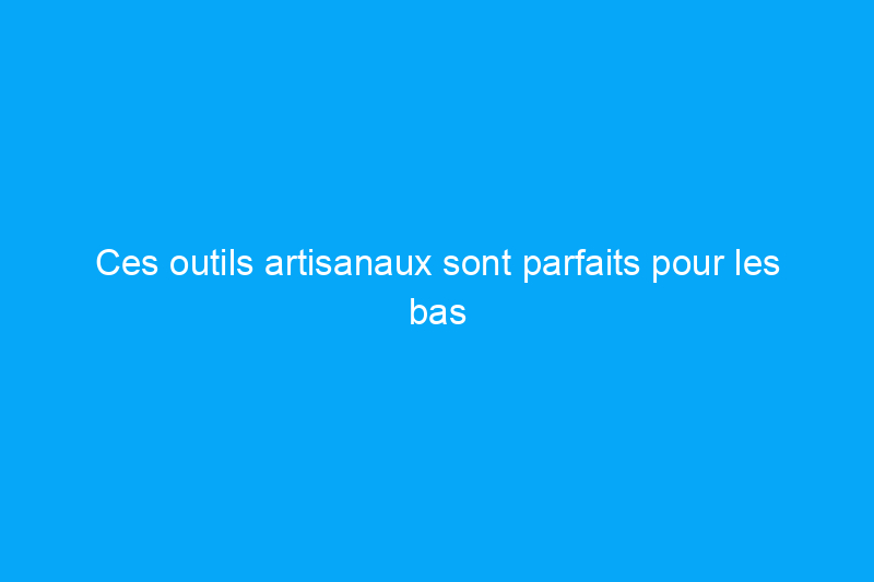 Ces outils artisanaux sont parfaits pour les bas de Noël et sont vendus 2 pour $10 pour le Cyber Monday