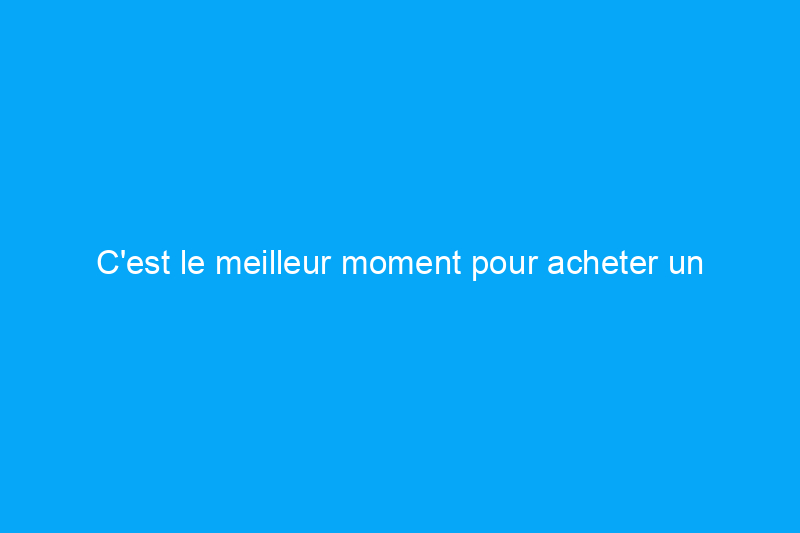 C'est le meilleur moment pour acheter un générateur domestique : voici pourquoi