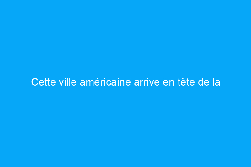 Cette ville américaine arrive en tête de la liste des « villes les plus infestées de rats » d'Orkin pour la 9e année consécutive