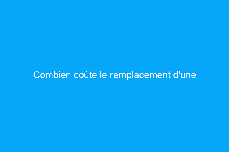 Combien coûte le remplacement d'une porte-fenêtre ? Guide 2024