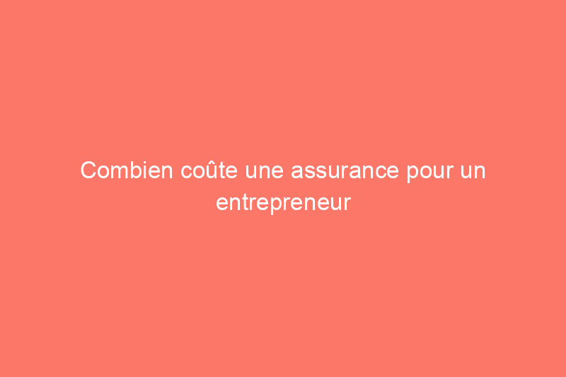 Combien coûte une assurance pour un entrepreneur en électricité ?