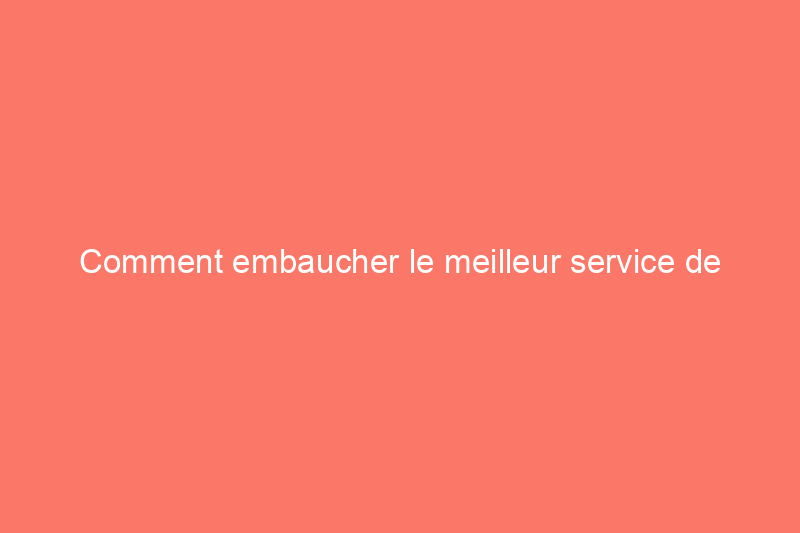 Comment embaucher le meilleur service de livraison de terre de jardin près de chez vous