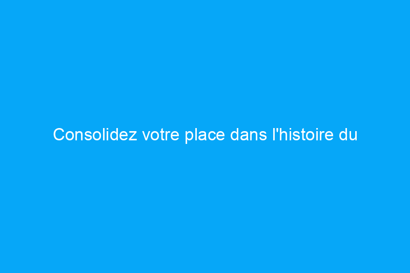 Consolidez votre place dans l'histoire du bricolage avec ces 9 projets de béton faciles