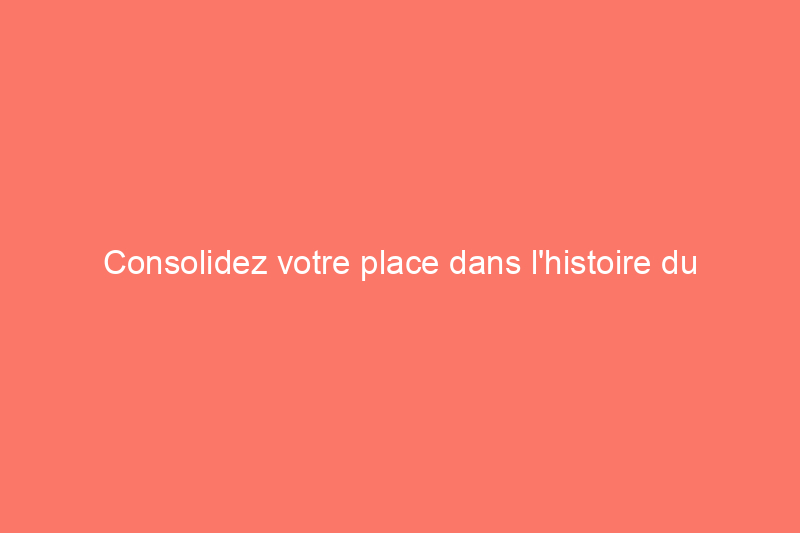 Consolidez votre place dans l'histoire du bricolage avec ces 9 projets de béton faciles