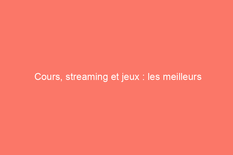 Cours, streaming et jeux : les meilleurs ordinateurs portables pour les étudiants