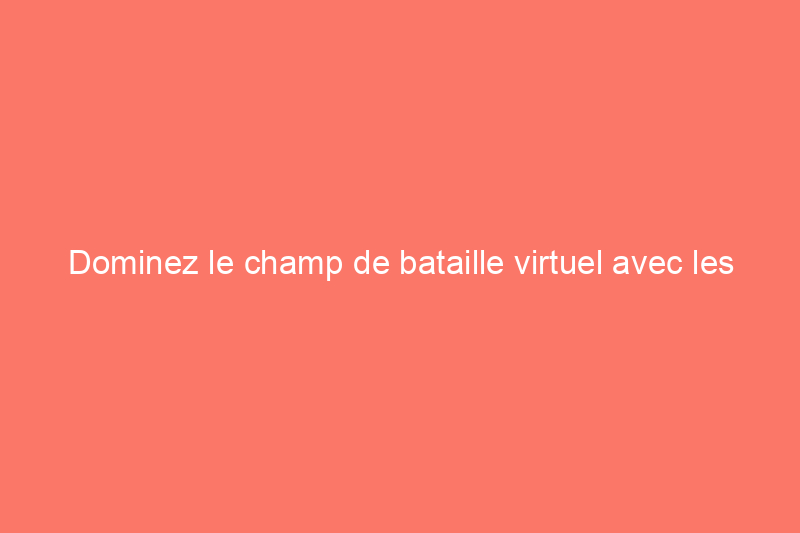 Dominez le champ de bataille virtuel avec les meilleures souris de jeu sans fil