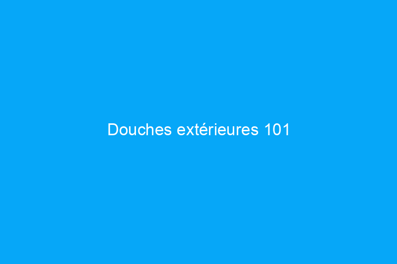 Douches extérieures 101