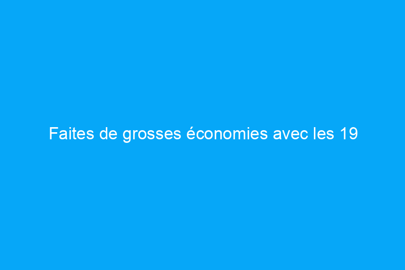 Faites de grosses économies avec les 19 meilleures offres Prime Day d'octobre sur les outils Craftsman