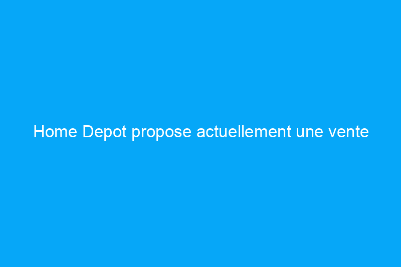 Home Depot propose actuellement une vente secrète sur les pistolets à clous : économisez gros sur DeWalt, Milwaukee et plus encore