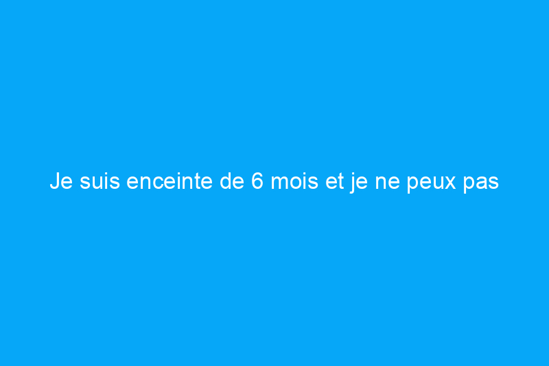 Je suis enceinte de 6 mois et je ne peux pas arrêter de manger de la glace, alors j’ai trouvé une machine géniale qui me permet de faire la mienne