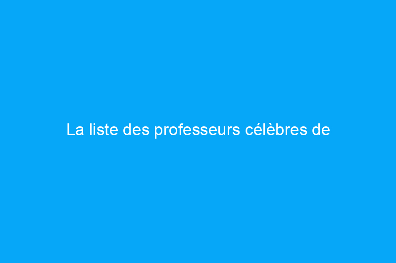 La liste des professeurs célèbres de MasterClass est le rêve de tout étudiant, mais vaut-elle le prix de $200 ?