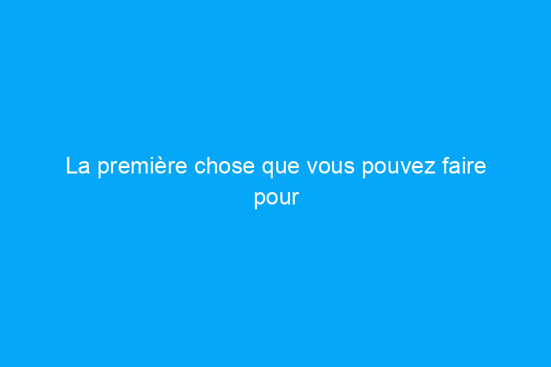 La première chose que vous pouvez faire pour aider à protéger les abeilles indigènes là où vous vivez, selon une nouvelle étude