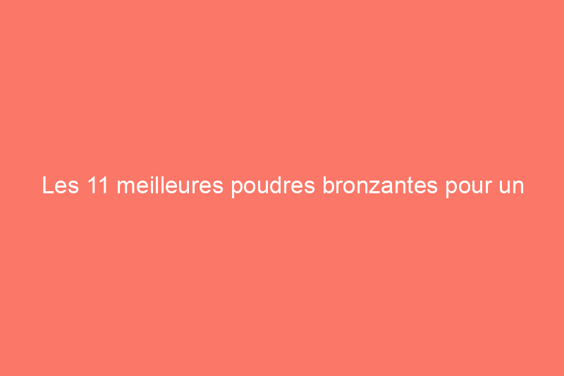 Les 11 meilleures poudres bronzantes pour un teint radieux, selon les maquilleurs