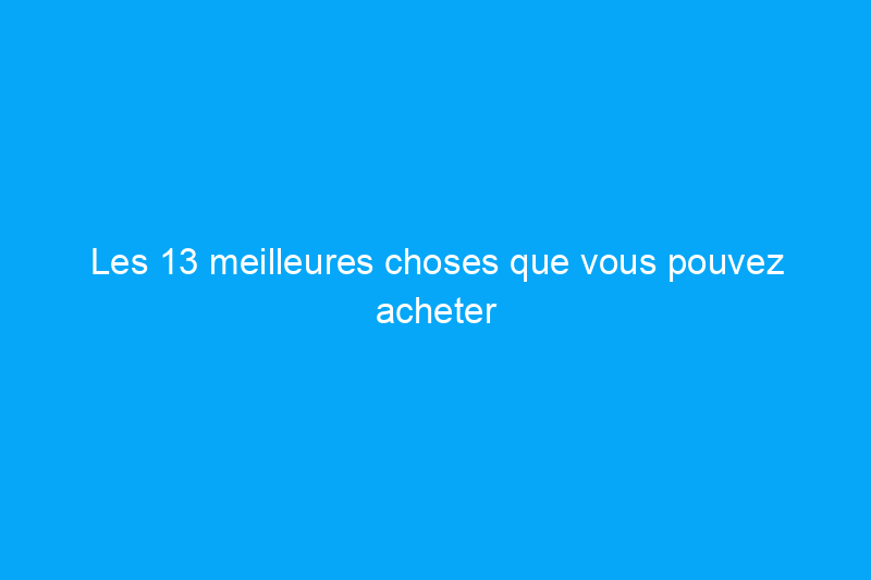 Les 13 meilleures choses que vous pouvez acheter pour votre buanderie (pour moins de 1 TP4T50)