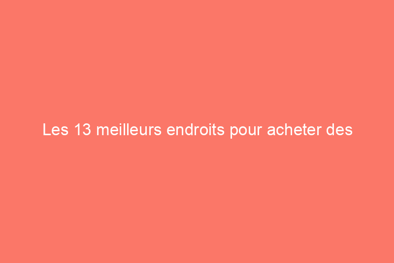 Les 13 meilleurs endroits pour acheter des oreillers