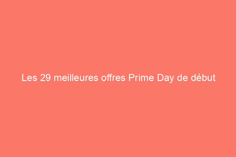 Les 29 meilleures offres Prime Day de début octobre d'Apple, Bissell et plus